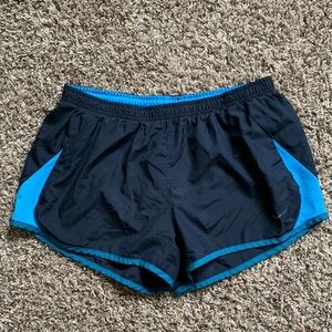 Blue Nike Athletic Shorts